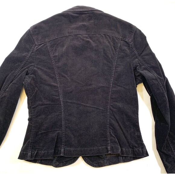 Jordache Jacket Womens L Corduroy Crop Blazer‎ Vintage Button Night Out Date - Picture 5 of 7